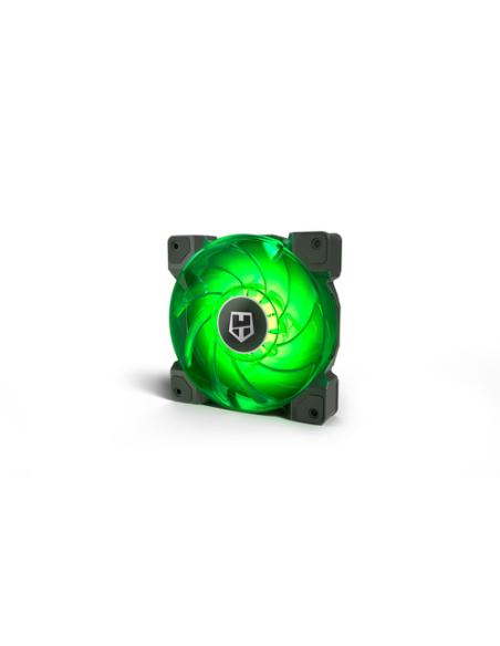 NOX H-SYNC Carcasa del ordenador Ventilador 12 cm Negro, Transparente