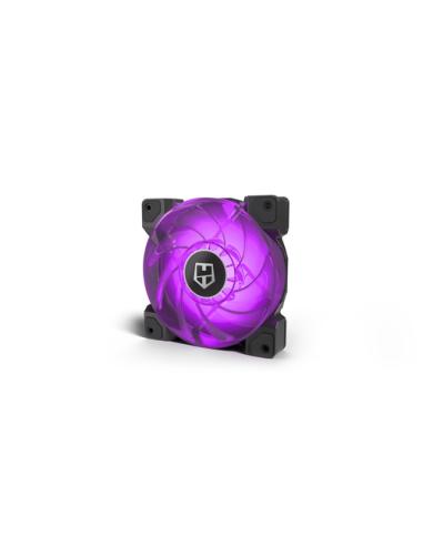 NOX H-SYNC Carcasa del ordenador Ventilador 12 cm Negro, Transparente