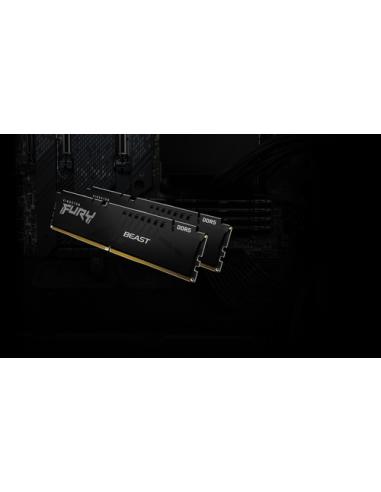 Kingston Technology FURY Beast 16GB 5200MT/s DDR5 CL40 DIMM (Kit de 2) Black