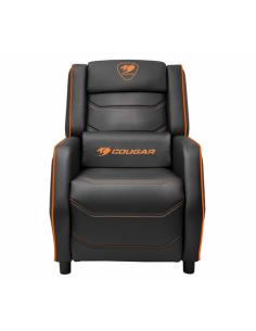 COUGAR CGR-RGS Butaca para jugar Asiento acolchado Negro, Naranja