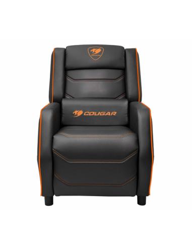 COUGAR CGR-RGS Butaca para jugar Asiento acolchado Negro, Naranja
