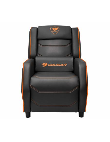 COUGAR CGR-RGS Butaca para jugar Asiento acolchado Negro, Naranja