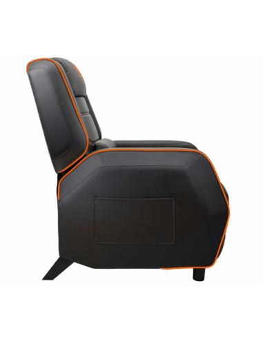 COUGAR CGR-RGS Butaca para jugar Asiento acolchado Negro, Naranja