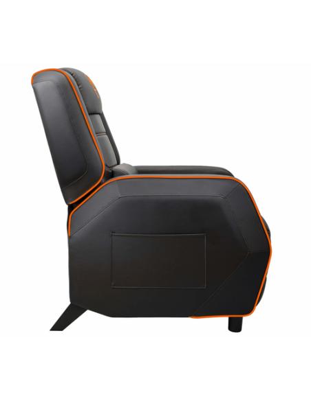 COUGAR CGR-RGS Butaca para jugar Asiento acolchado Negro, Naranja