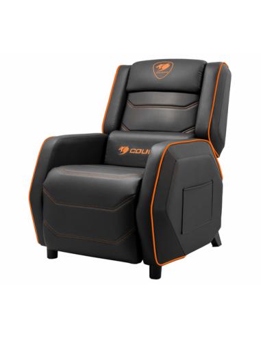 COUGAR CGR-RGS Butaca para jugar Asiento acolchado Negro, Naranja