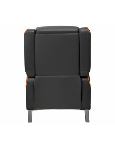 COUGAR CGR-RGS Butaca para jugar Asiento acolchado Negro, Naranja
