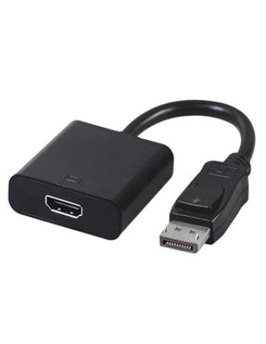 ADAPTADOR GEMBIRD DISPLAYPORT MACHO A HDMI HEMBRA / NEGRO / A-DPM-HDMIF-002