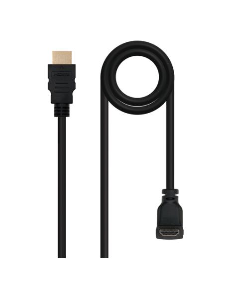 Nanocable CABLE HDMI ACODADO V1.4 (ALTA VELOCIDAD / HEC), A/M-A/M, 1.8 M