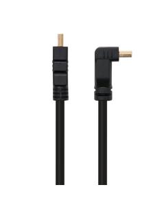 Nanocable CABLE HDMI ACODADO V1.4 (ALTA VELOCIDAD / HEC), A/M-A/M, 1.8 M 2