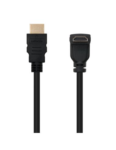 Nanocable CABLE HDMI ACODADO V1.4 (ALTA VELOCIDAD / HEC), A/M-A/M, 1.8 M
