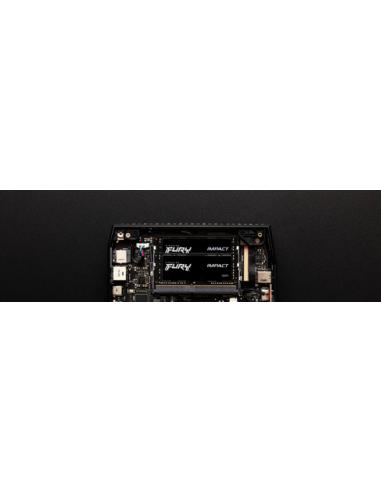 Kingston Technology FURY 16GB 3200MT/s DDR4 CL20 SODIMM (Kit of 2) Impact
