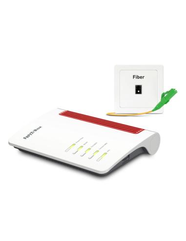 Box FRITZ! 5530 router inalámbrico Gigabit Ethernet Doble banda (2,4 GHz / 5 GHz) Blanco
