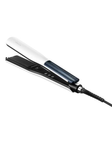 Dreame AuraSteam Plancha de pelo Vapor Blanco, Negro 68 W 1,8 m