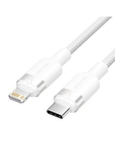 Vention LALWF cable de conector Lightning 1 m Blanco