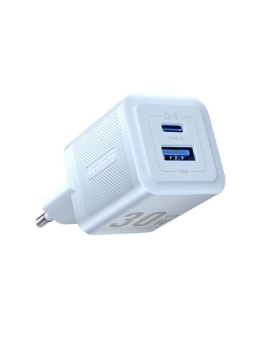 Vention FEQL0-EU cargador de dispositivo móvil Universal Azul Corriente alterna Carga rápida Interior