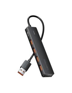 Vention CHOBB hub de interfaz USB 3.2 Gen 2 (3.1 Gen 2) Type-A 10000 Mbit/s Negro