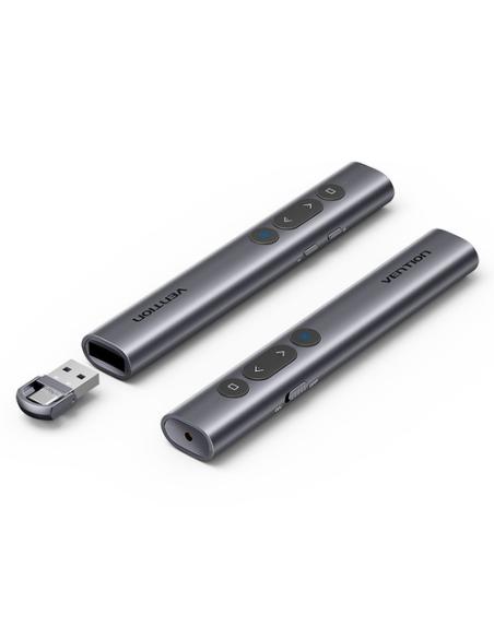 Vention KQIH0 apuntador inalámbricos Gris