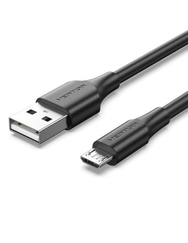 Vention CTIBC cable USB USB 2.0 0,25 m USB A Micro-USB B 0,48 Gbit/s Negro