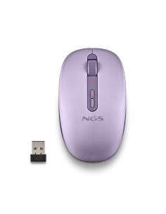 NGS FOG DUAL PURPLE ratón Universal Ambidextro RF Wireless + Bluetooth 1600 DPI
