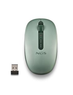 NGS FOG DUAL GREEN ratón Universal Ambidextro RF Wireless + Bluetooth 1600 DPI