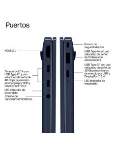 HP EliteBook X G2i 14 inch Notebook Next Gen AI PC Wolf Pro Security Edition Copilot+ PC Intel Core Ultra 7 356H Portátil 35,6 c