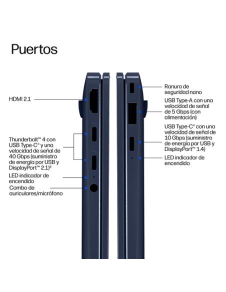 HP EliteBook X G2i 14 inch Notebook Next Gen AI PC Wolf Pro Security Edition Copilot+ PC Intel Core Ultra 7 356H Portátil 35,6 c