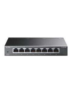 TP-Link TL-SG108S(UN) switch No administrado Gigabit Ethernet (10/100/1000) Escritorio Negro