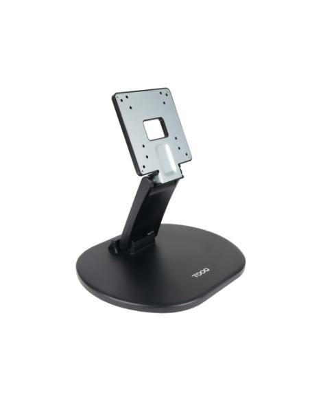 TooQ Soporte de mesa/pared para pantallas de 17”-27”, Negro