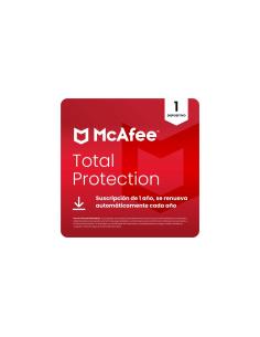 McAfee Total Protection 1 Dispositivo 1 Año Licencia Digital