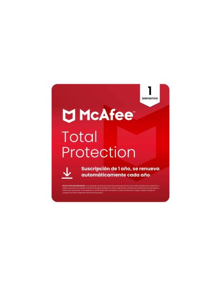 McAfee Total Protection 1 Dispositivo 1 Año Licencia Digital