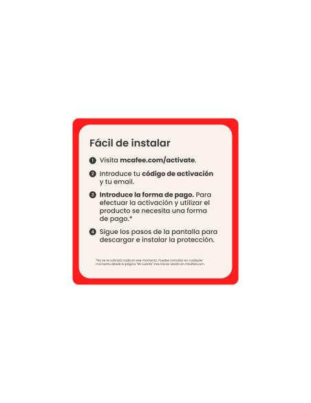 McAfee Total Protection 1 Dispositivo 1 Año Licencia Digital
