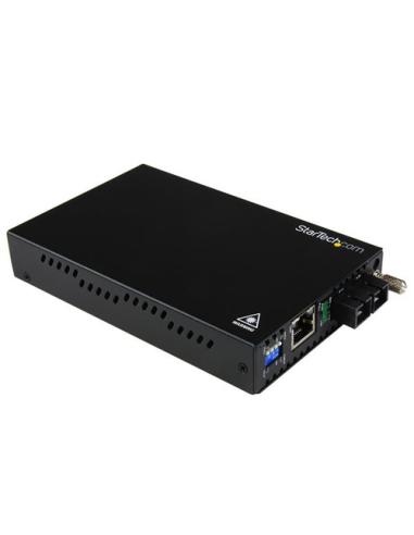 StarTech.com Conversor de Medios Gigabit Ethernet a Fibra Multi Modo Conector SC - 550m