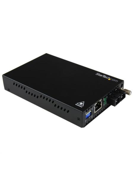 StarTech.com Conversor de Medios Gigabit Ethernet a Fibra Multi Modo Conector SC - 550m