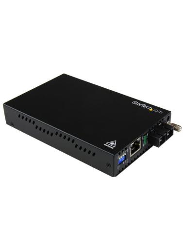 StarTech.com Conversor de Medios Gigabit Ethernet a Fibra Multi Modo Conector SC - 550m