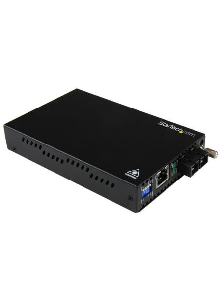 StarTech.com Conversor de Medios Gigabit Ethernet a Fibra Multi Modo Conector SC - 550m