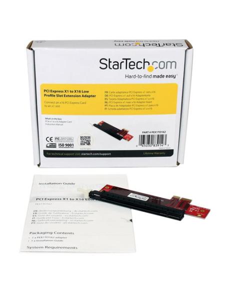 StarTech.com Adaptador para Ranura de Extensión PCI Express x1 a x16 de Perfil Bajo