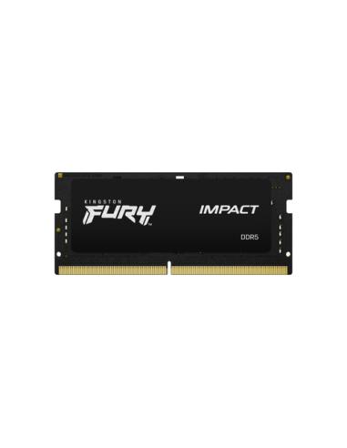 Kingston Technology FURY 16 GB 4800 MT/s DDR5 CL38 SODIMM (Kit de 2) Impact