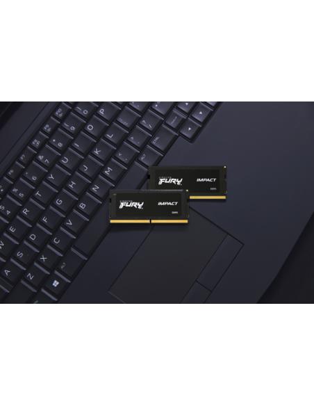 Kingston Technology FURY 16 GB 4800 MT/s DDR5 CL38 SODIMM (Kit de 2) Impact