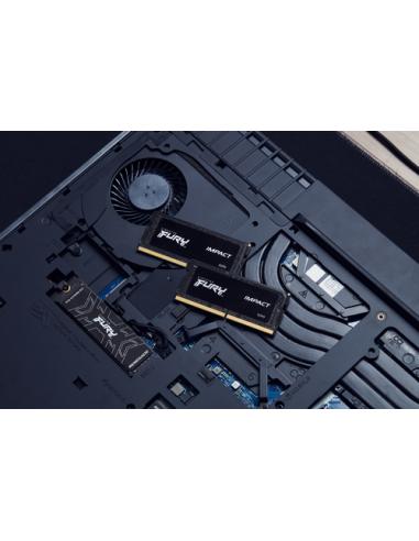 Kingston Technology FURY 16 GB 4800 MT/s DDR5 CL38 SODIMM (Kit de 2) Impact