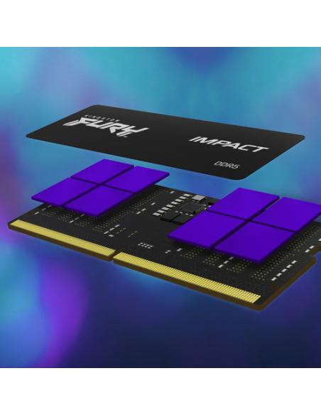 Kingston Technology FURY 16 GB 4800 MT/s DDR5 CL38 SODIMM (Kit de 2) Impact
