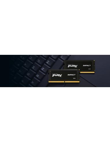 Kingston Technology FURY 16 GB 4800 MT/s DDR5 CL38 SODIMM (Kit de 2) Impact