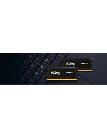 Kingston Technology FURY 16 GB 4800 MT/s DDR5 CL38 SODIMM (Kit de 2) Impact