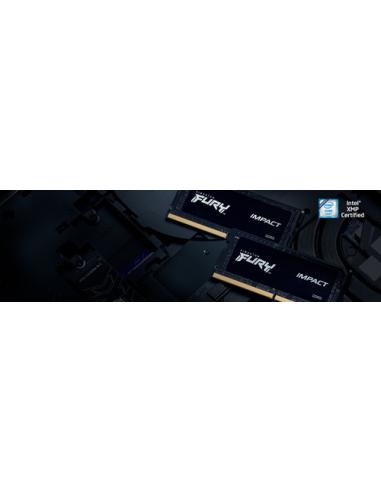 Kingston Technology FURY 16 GB 4800 MT/s DDR5 CL38 SODIMM (Kit de 2) Impact