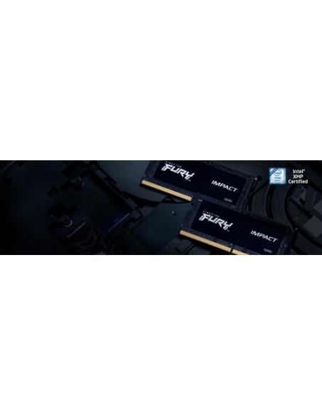 Kingston Technology FURY 16 GB 4800 MT/s DDR5 CL38 SODIMM (Kit de 2) Impact