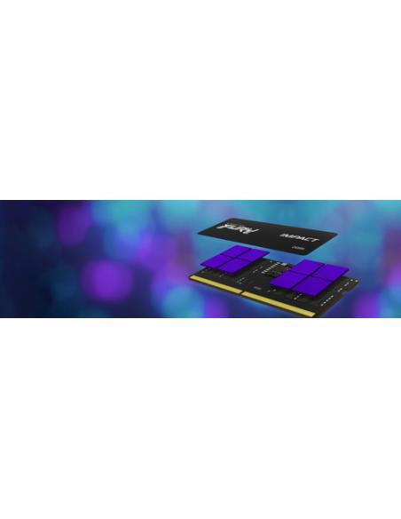Kingston Technology FURY 16 GB 4800 MT/s DDR5 CL38 SODIMM (Kit de 2) Impact