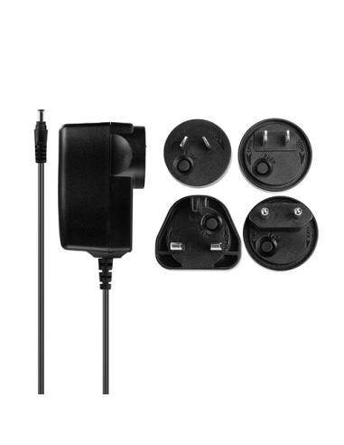 Lindy 73809 adaptador e inversor de corriente Interior 36 W Negro