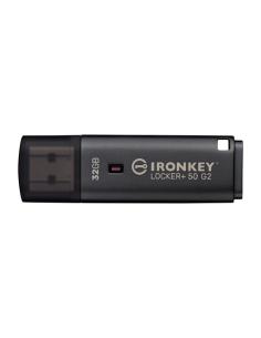 Kingston Technology IronKey 32GB Locker Plus 50 G2, FIPS 197, AES-256