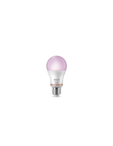 Philips Bombilla LED inteligente RGB A60, base E27, 1521 lm