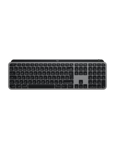 Logitech MX Keys S for Mac teclado Hogar Bluetooth QWERTY Español Gris