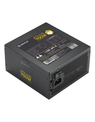 UNYKAch Fuente de Alimentación ATX Atilius 3.1 Black 750W Gold
